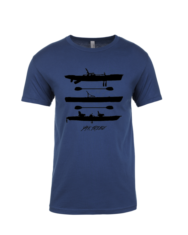 3 Kayak Silhouette T-Shirt - Image 3