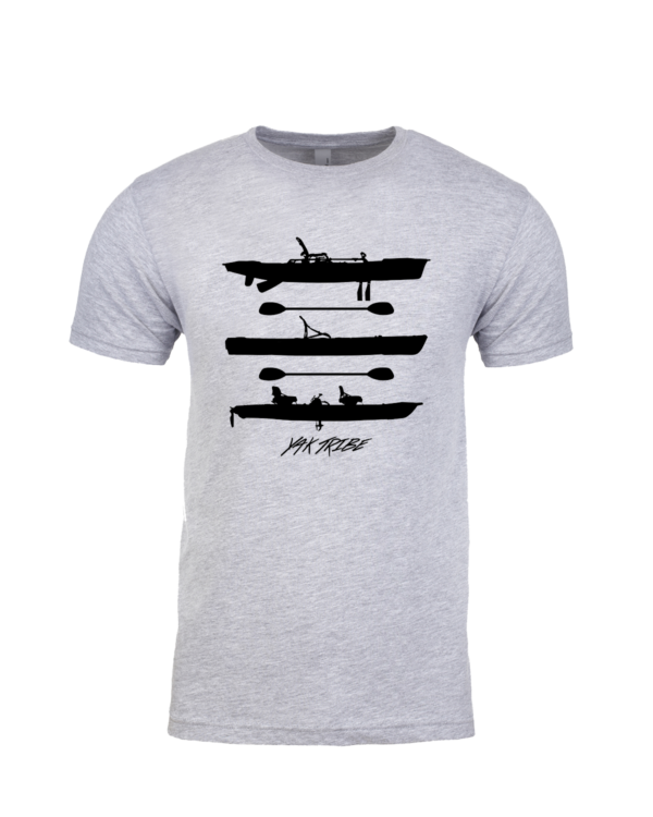 3 Kayak Silhouette T-Shirt - Image 2
