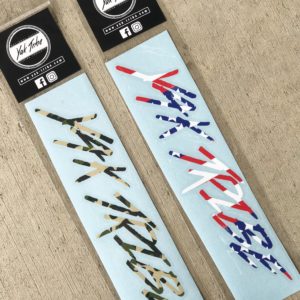 American Flag And Camo Decals