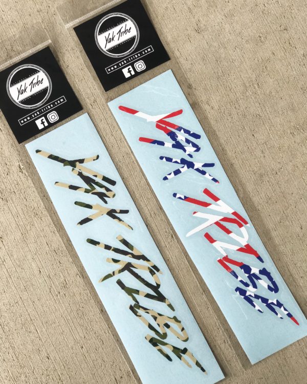 American Flag And Camo Decals