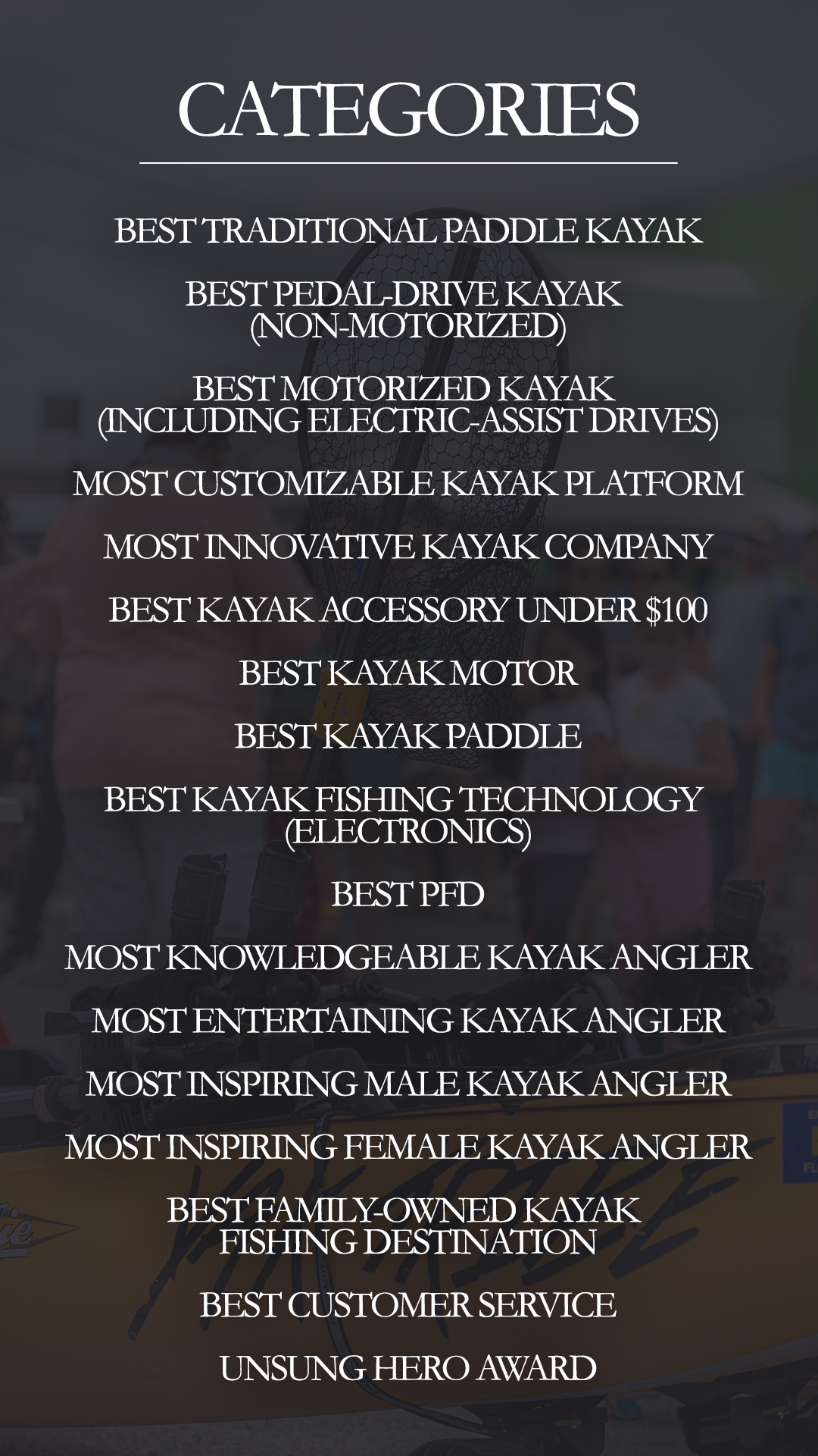 Kayak Fishing Group
